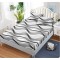 Carceaf cu elastic, bumbac finet, 160x200cm,2 fete de perna 50x70 cm cod H123