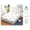 Carceaf cu elastic, bumbac finet, 160x200cm,2 fete de perna 50x70 cm cod H117