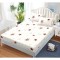 Carceaf cu elastic, bumbac finet, 160x200cm,2 fete de perna 50x70 cm cod H117